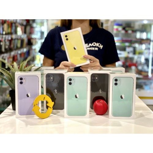 Купить Apple iPhone 11 128gb Yellow жёлтый как новый в Твери по низкой ...